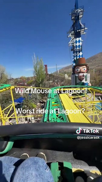 The Worst Ride at Lagoon: Wild Mouse Review
