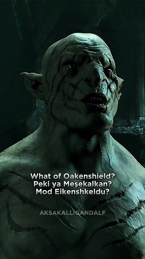 Azog and Sauron Speak Black Speech! The Hobbit 2