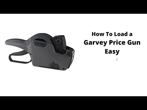 How To Load A Garvey Price Gun Easy