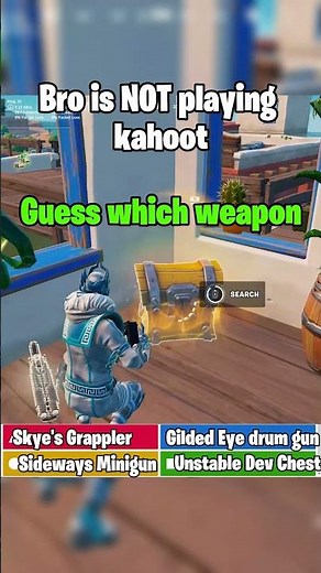 bro is NOT playing kahoot (part 153) #fortnite