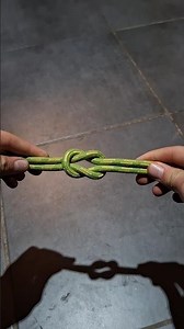 The BEST Reef Knot 🪢 #shorts #rope #knot