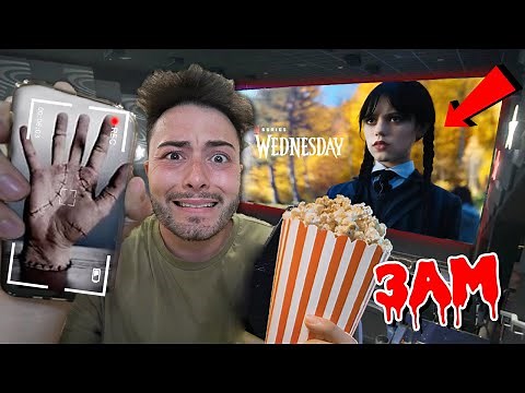 DO NOT WATCH WEDNESDAY ADDAMS SHOW AT 3 AM!! (SHE CAME AFTER US)