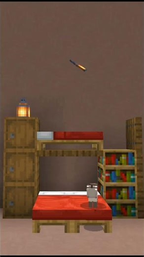 tutorial on making a bedroom in Minecraft