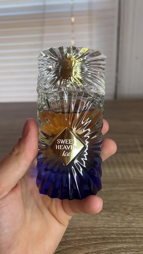 Sweet Heaven Ice by Gulf Orchid. My favorite cheap fragrance of all time. #fragrance #perfume #cologne #fragrancetok #tiktokshop