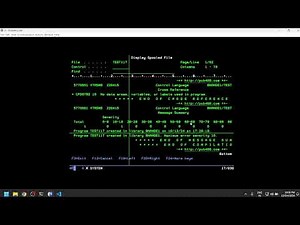 Creating Your First CL Program on IBM i (AS400)