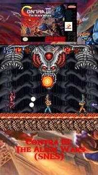 CONTRA III: THE ALIEN WARS (SNES)
