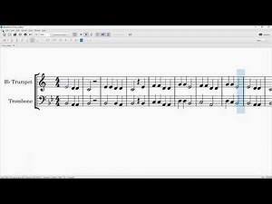 Trumpet and Trombone Duet Play Along - Folk Lullaby
