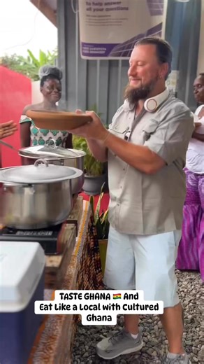 432K views · 11K reactions | EAT LIKE A LOCAL with Cultured Ghana Local Culinary Experience. Add this to your Ghana Bucket list. #realexperience #ghanaculture #ghana #culture #visitghana #TasteGhana #localfood #EatGhana #foodie | Cultured Ghana | Facebook