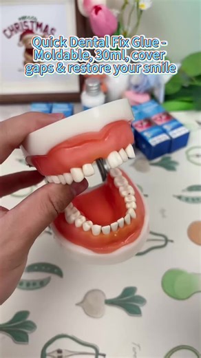 Moldable Dental Filler for Instant Smile Repair