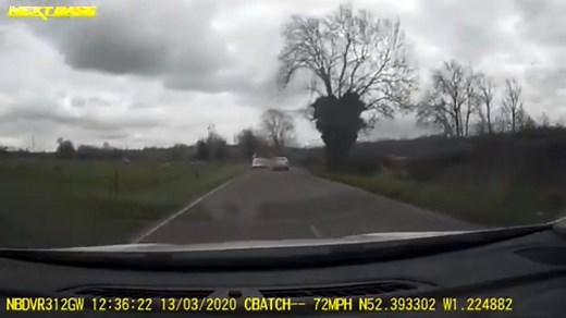 12K views · 33 reactions |  WATCH: The moment a ‘dangerous driver’ is caught after an 80mph police chase through Rugby. He's been jailed for 14 months and banned from driving for three and a half years. Read more: https://www.itv.com/news/central/2020-08-13/dangerous-driver-jailed-after-leading-police-on-80mph-chase-through-rugby | ITV Central | Facebook
