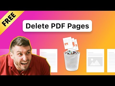 How to Delete PDF Pages