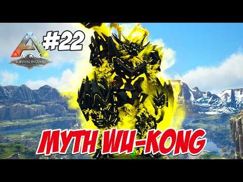 THE MONKEY GOD MYTH-WUKONG IS AS LARGE AS A BUILDING!! - Ark Foreworld Myth #22