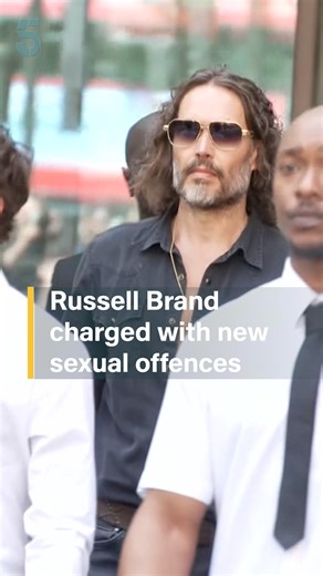 Russell Brand charged with new sexual offences | Channel 5 News