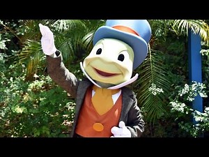 Jiminy Cricket Meet & Greet at Disney's Animal Kingdom on Earth Day 2016 plus Chip & Dale
