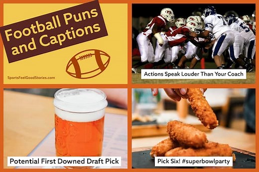 137  Fun Football Puns and Captions For The Big Game