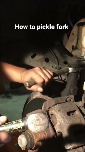 How to use a pickle fork