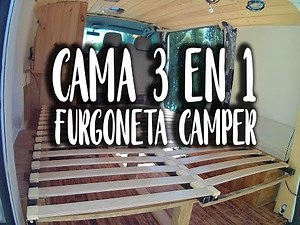 #11 Cama 3 en 1 para Furgoneta Camper | Al Son de mi Furgón