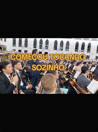 Hino CCB tocando sozinho no ensaio — Congregação Cristã no Brasil