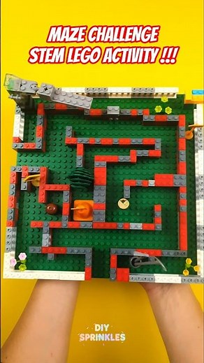 LEGO Maze Fun! | Can You Escape? 🧩 #LEGO #Maze #DIYFun #KidsChallenge