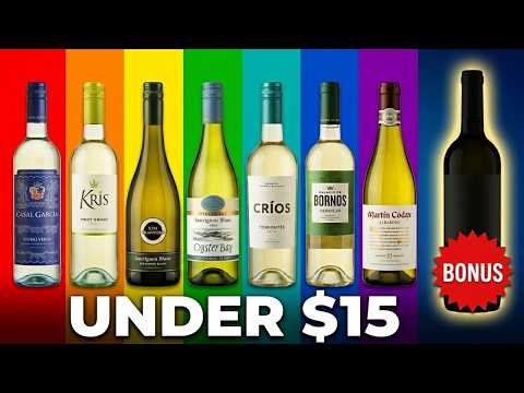 Top 7 White Wines You Can Buy for Under $15