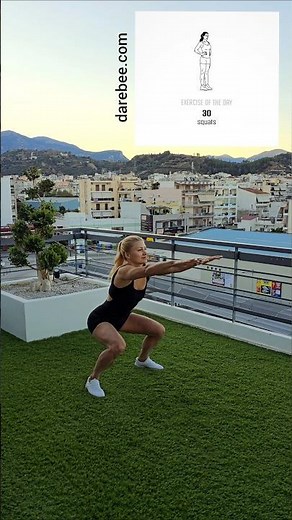 30 Squats [ Exercise of the Day ]