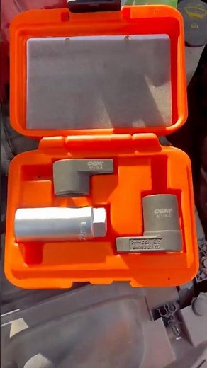 Upstream O2 Sensor Replacement 2018 Ford Fiesta #automobile #diy #mechanic #shorts #new #satisfying