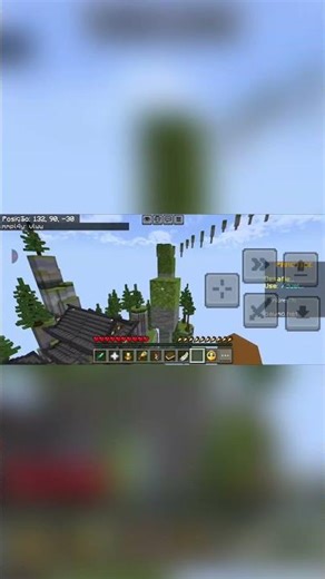 Eu sou MUITO RUIM no parkour do Minecraft... (Dia 8) 🤦‍♂️#bawmc #minecraftbedrock #shorts