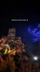 Halloween night at Bran Castle - 2025 🎃 #halloween #brancastle #transylvania #romania | Vlad the Impaler - Dracula