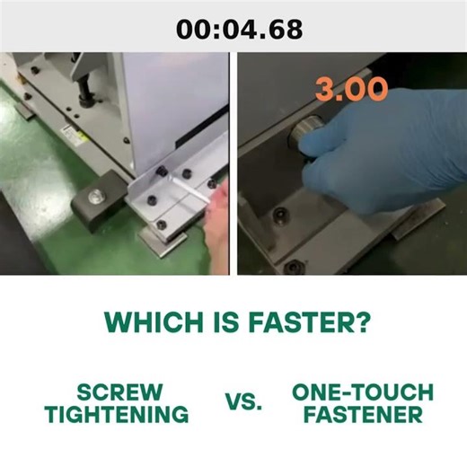 Tool-Free Setup in Seconds! ⏱️ See the Speed Difference
