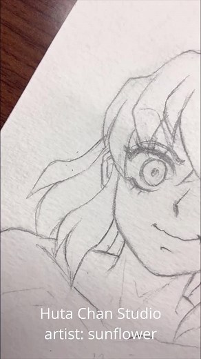 Vẽ Inosuke trong Thanh gươm diệt quỷ với màu nước #reelshn #hutachan | Huta Chan Art Drawing