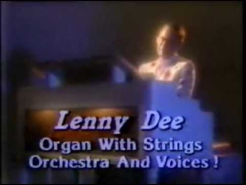 1985 Lenny Dee: "Melodies of Love" Album commercial
