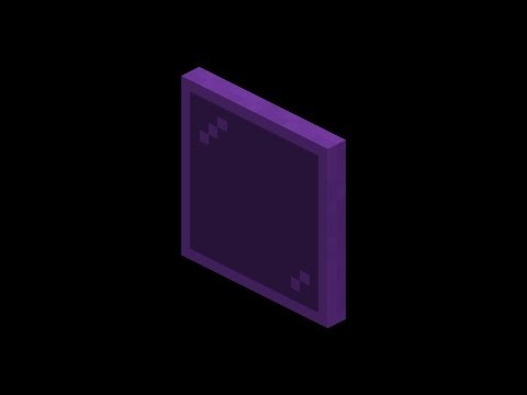 Recipe 198: Purple Stained Glass Pane/Crafting Recipe Tutorial #minecraftcraftingrecipes