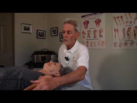 Positional Release Technique, Therapy for the Upper Trapezius Muscle.