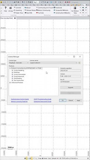 Trimble Business Center - License Manager #shorts