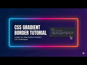 Create Gradient Border in CSS (Easy & Modern Way) | 2026