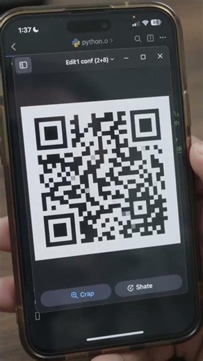 qr generated #python #pubgmobile #ai