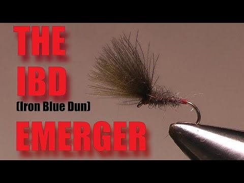 The Iron Blue Dun (IBD) Emerger - Fly Tying with Geoff Johnston