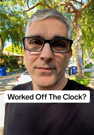 Under California employment law, this is what your company may owe you if you work off the clock. This is not legal advice and this video does not form an attorney-client relationship. You should consult a lawyer for your specific situation. . . . #wagetheft #pay #work #law #fyp