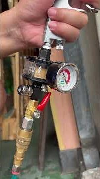 Asegura Aire Comprimido Limpio y Presión Correcta | Filtro de Aire 1/4" LEMATEC con Manómetro