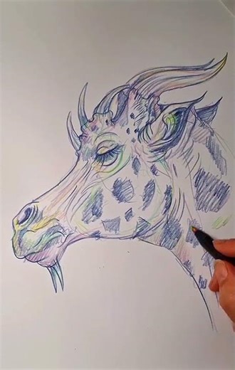 How To Draw a Cool Fantasy Animal Step by Step