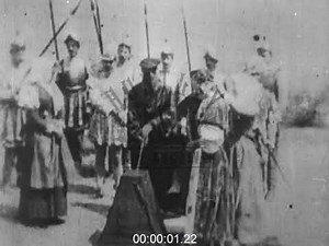 Execution of Mary, Queen of Scots; Early Film Trick Photography, 1890s - Film 1011086