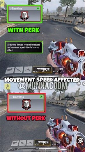 ✅Dauntless Perk Tutorial in CODM BR💯🔥Codmobile Tips and Tricks #shorts #codmbr #codmiphone