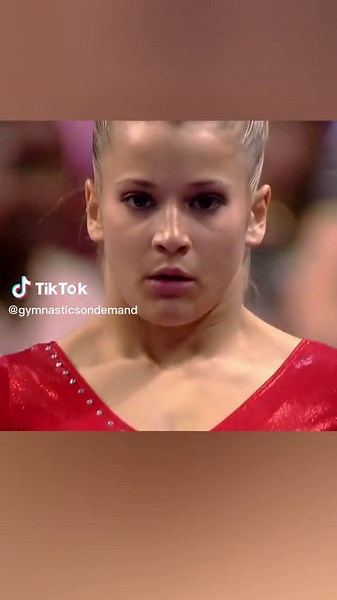 Alicia Sacramone Impressive Vault Performance at 2008 USA Team Olympic Trials