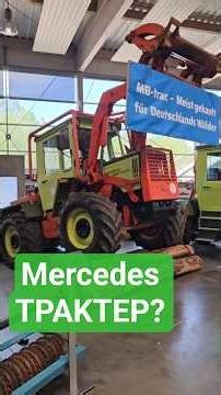 Έφτιαχνε η Mercedes-Benz ΤΡΑΚΤΕΡ; Το MB-trac 800 & 900 turbo!
