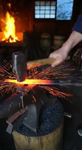Forging a Samurai Katana!