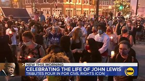 Tributes pour in for Congressman John Lewis