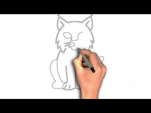 Easy to draw bot cat easy image step by step