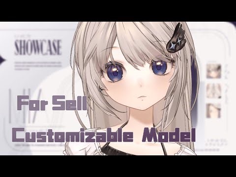 【Live2D Showcase】Customizable Model For Sell -MIA