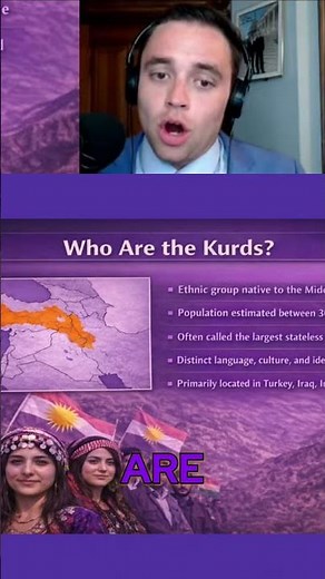 Who Are The Kurds: Largest Stateless Nation Explained #kurds