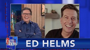 Before Ed Helms became a big celebrity, now starring in the new series “Rutherford Falls” and the film “Together Together,” he shared an office with Stephen Colbert at “The Daily Show.” | The Late Show with Stephen Colbert